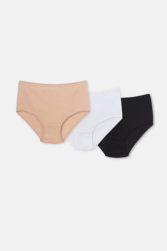 Karışık Karışık 3'Lü Bato Kadın Slip Külot