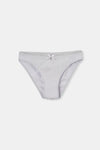 Gri Elsa Düşük Bel Slip