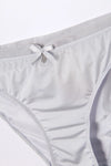 Gri Elsa Düşük Bel Slip