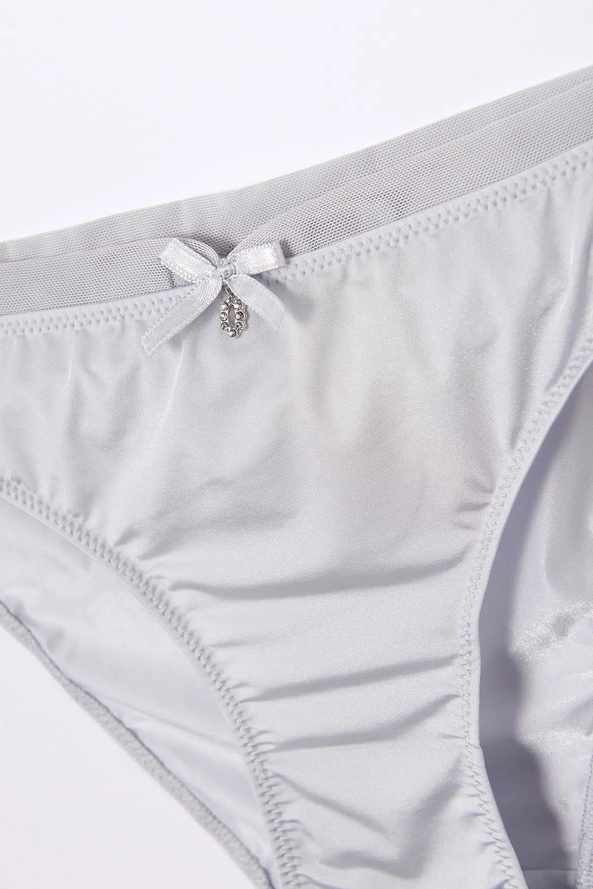 Gri Elsa Düşük Bel Slip