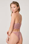 Pembe Gipeli Bralet Sütyen
