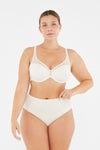 Ekru Lily Yüksek Bel Slip