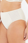 Ekru Lily Yüksek Bel Slip