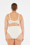 Ekru Lily Yüksek Bel Slip