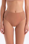 Kahve Lily Yüksek Bel Slip