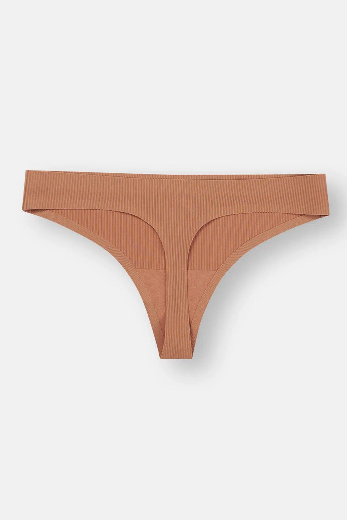 Kahverengi 2'li Kaşkorse Thong Külot