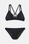 Siyah Üçgen Bikini Takımı