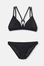 Siyah Üçgen Bikini Takımı