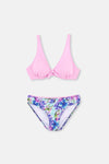 Fuşya 20125Bk Luplu Bikini Tk.