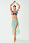 Mint Yeşili Pantolon Pareo