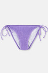 Lila Gipeli Spagetti Bikini Altı