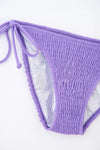 Lila Gipeli Spagetti Bikini Altı