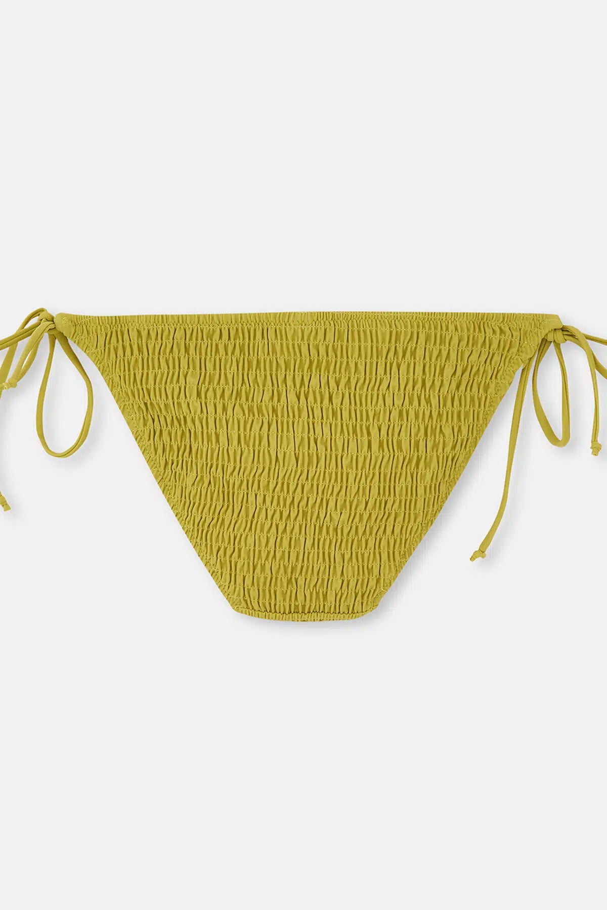 Yağ Yeşili Gipeli Spagetti Bikini Altı