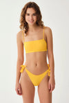 Sarı Bağcıklı Bikini Altı