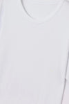 Beyaz Sıfır Yaka Erkek 2'li T-Shirt