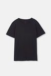 Siyah Sıfır Yaka Erkek 2'li T-Shirt