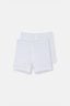 Beyaz Pamuklu 2'li Boxer