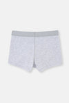 Gri Melanj Compact Penye Boxer