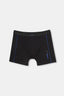 Siyah Spor Pamuklu Boxer