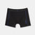 Siyah Spor Pamuklu Boxer