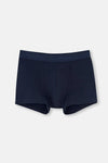 Lacivert Grimelanj Compact Düz 3'lü Boxer