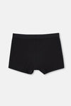 Siyah Compact Düz 3'lü Boxer