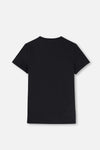 Siyah Compact O Yaka 2'li T-Shirt
