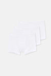 Beyaz Basic Modal 3'lü Boxer