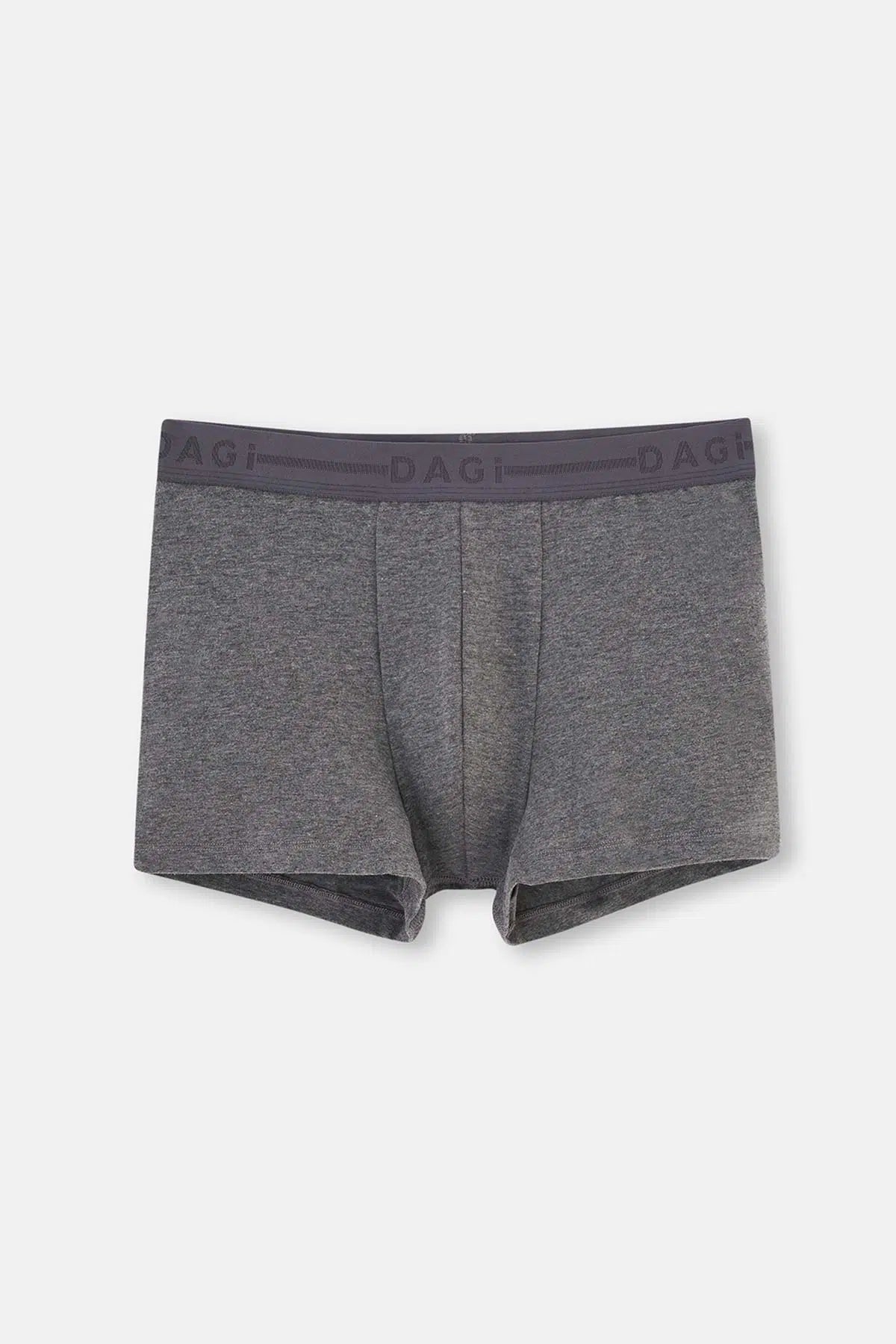 Antrasit Melanj Compact Düz Boxer