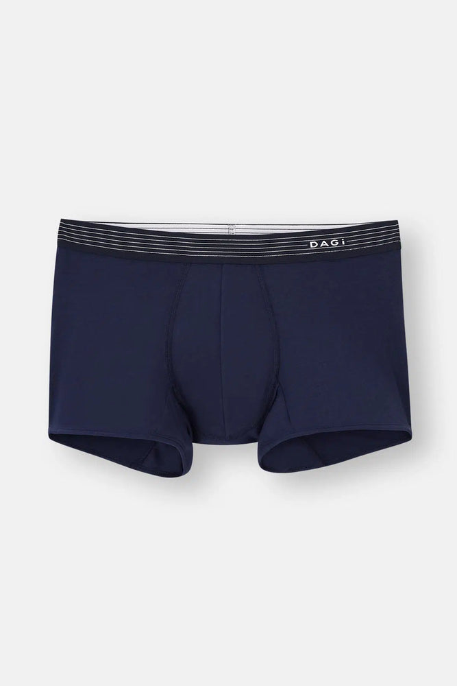Lacivert 4210 3'Lü Düz Micro Modal Boxer