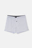 Beyaz Desenli Poplin Lyc Boxer