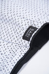 Beyaz Desenli Poplin Lyc Boxer