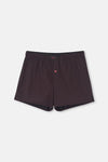 Siyah Desenli Poplin Lyc Boxer