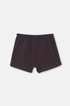 Siyah Desenli Poplin Lyc Boxer
