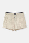 Taş Desenli Desenli Poplin Lyc Boxer
