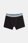 Siyah Compact Air Pamuklu Boxer