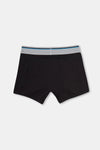 Siyah Compact Air Pamuklu Boxer