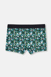 Siyah - Yeşil Compact Yapboz Boxer