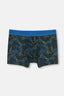 Siyah Saks Compact Yaprak Boxer
