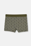 Haki Erkek Compact Desenli Boxer