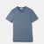 Mavi V Yaka Erkek T-Shirt