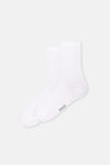 Beyaz Erkek 2'Li Basıc Spor Çorap