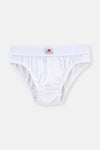 Beyaz Erkek Çocuk Pamuklu 3'lü Slip