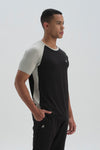 Siyah Dagi Active Kısa Kollu T-Shirt